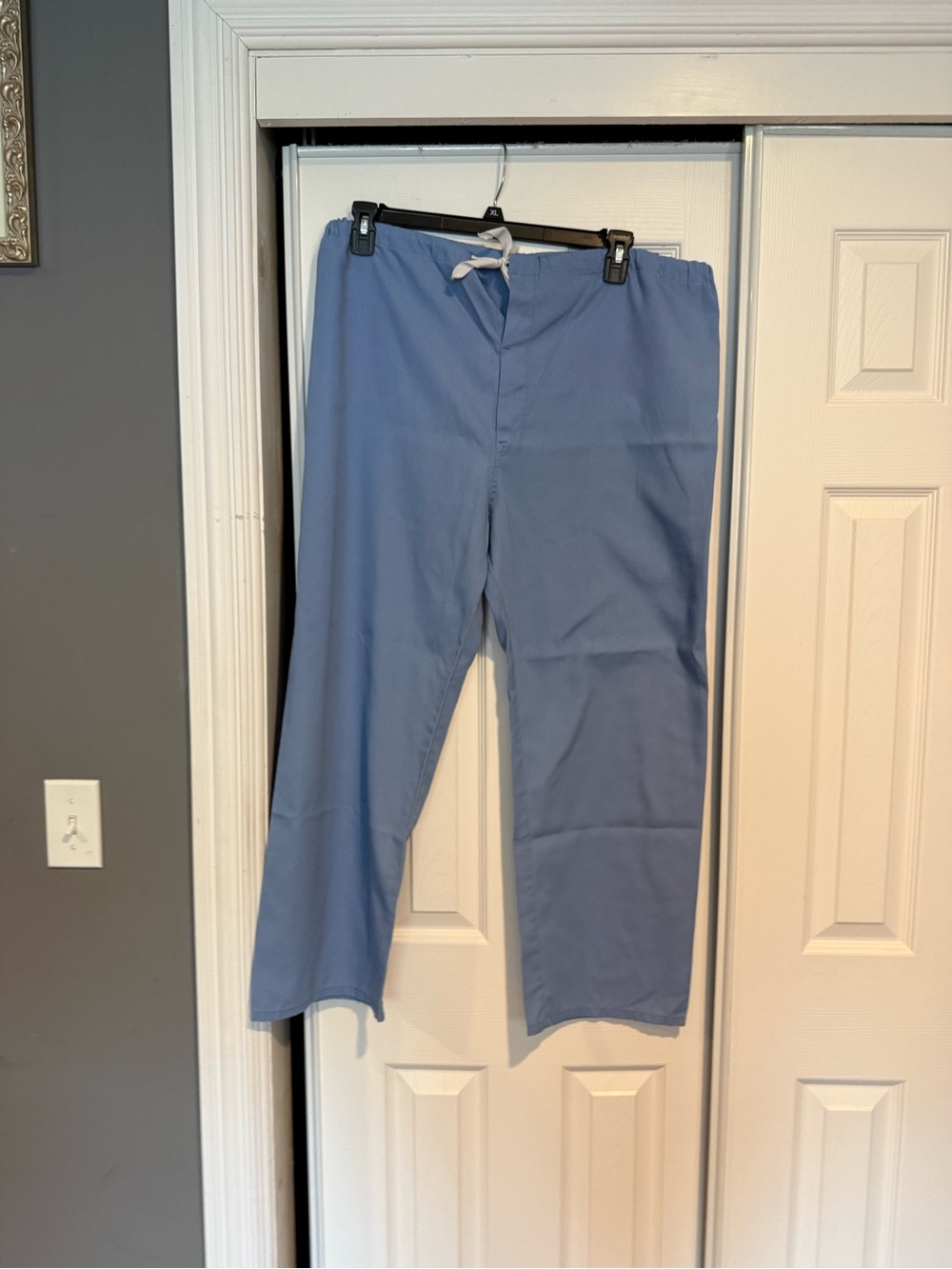 Great for Halloween Costume Angel Light Blue Drawstring Work Pants